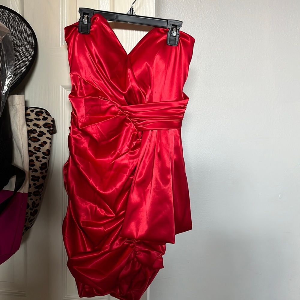 Red dress